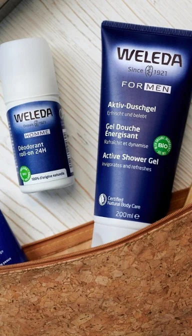 Déodorant roll-on & Gel douche Homme