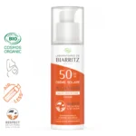 Crème solaire Visage SPF50 certifiée Bio