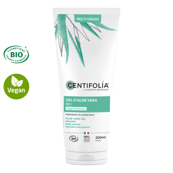 Gel d Aloe Vera Bio Centifolia - Pure & équitable