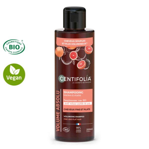 Shampoing volume certifié Bio - Cheveux fins et plats 200ml