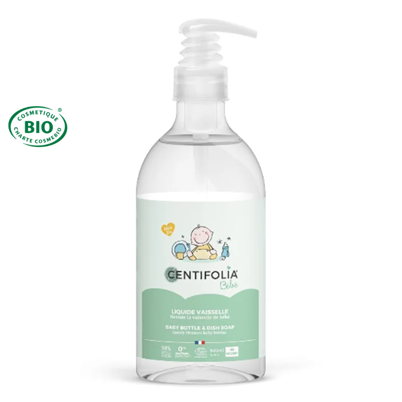 Liquide vaisselle bébé - certifié Bio 500ml