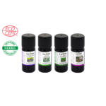 Pack été vacance voyage Lot de 4 Huiles essentielles certifiées Bio par Ecocert