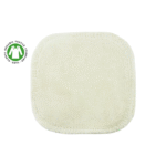 Carré à démaquiller lavable en coton Bio