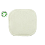 Carré à démaquiller lavable en coton Bio – Image 2