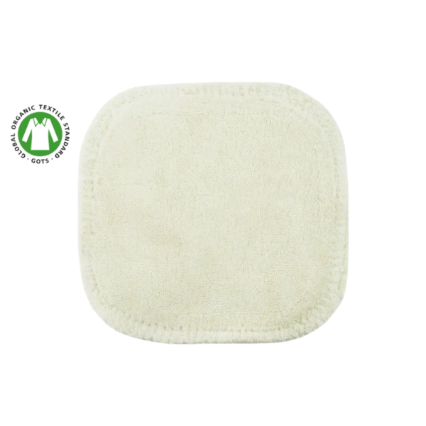 Carré à démaquiller lavable en coton Bio