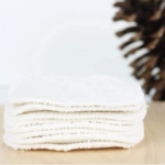 Carré à démaquiller lavable en coton Bio certifié GOTS