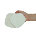 Carré à démaquiller lavable en coton Bio certifié GOTS