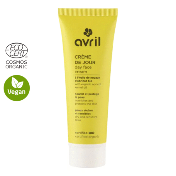 Crème de jour peaux sèches et sensibles certifiée Bio