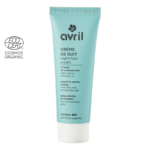 Crème de nuit peaux sèches et sensibles certifiée Bio