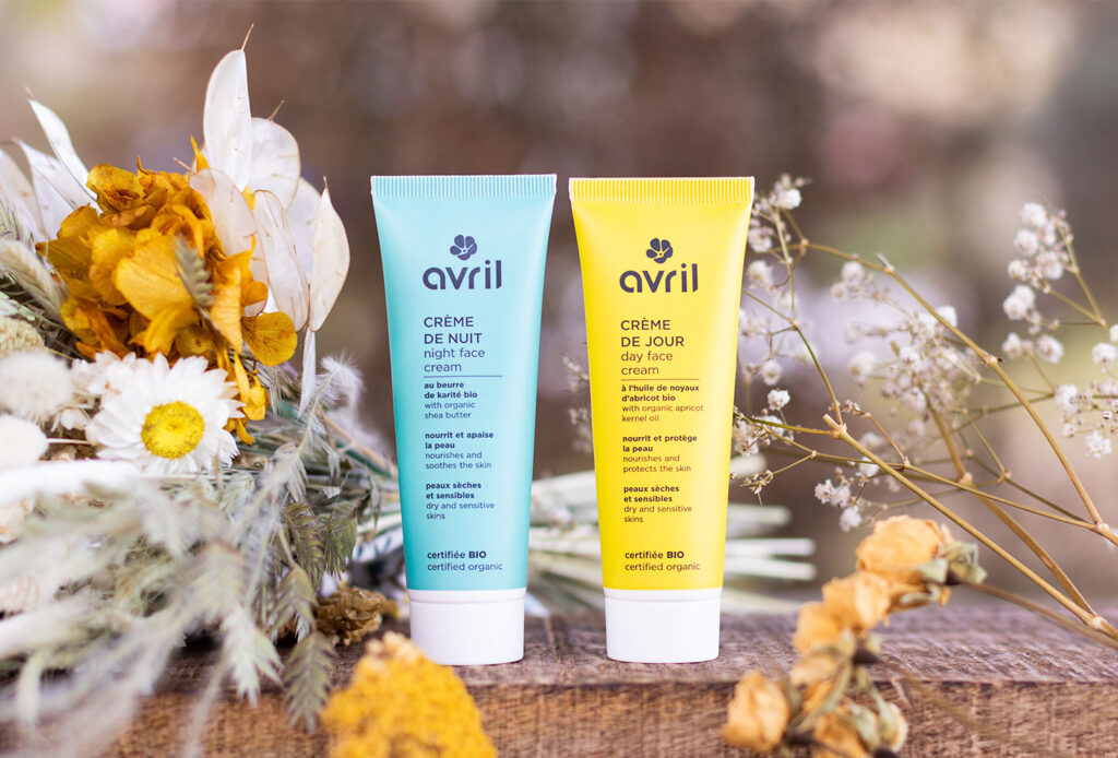 Crème jour & nuit certifiées Bio - Peaux sèches & sensibles