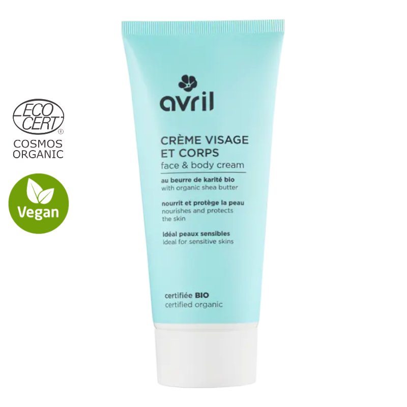 Crème visage & corps certifiée Bio