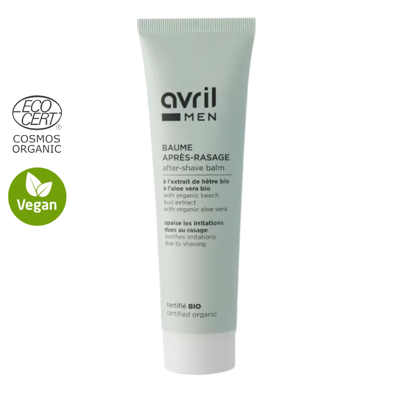 Baume après-rasage Homme certifié Bio