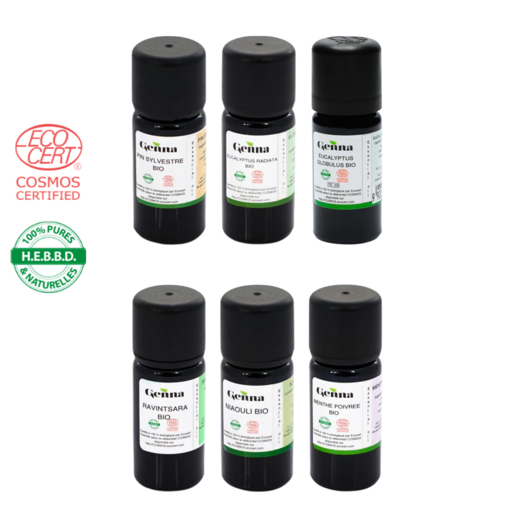 Bouclier Hiver & Immunité – Lot de 6 huiles essentielles certifiées Bio – Protection Ultime