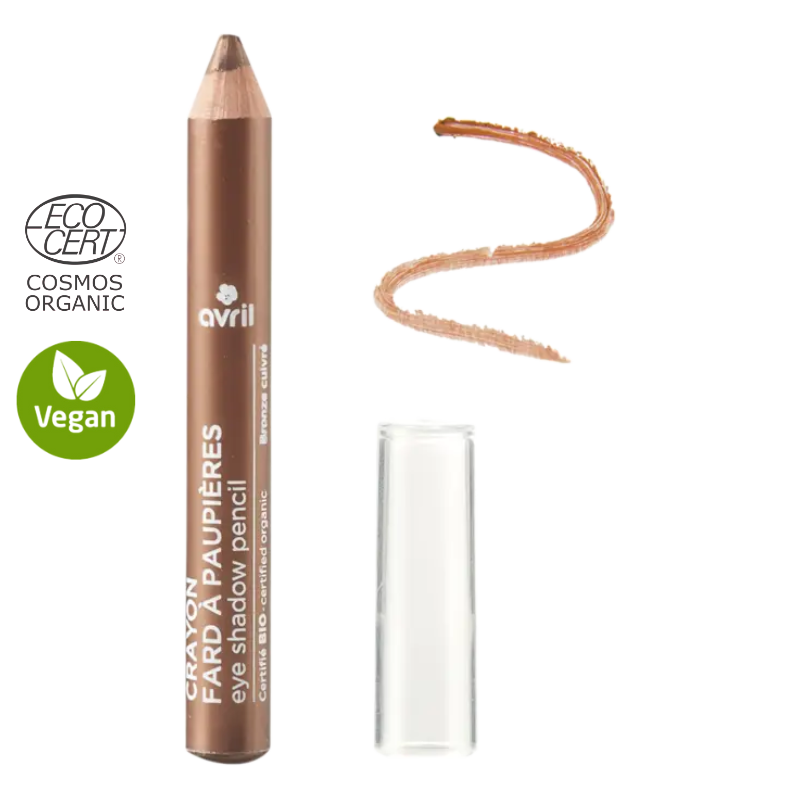 Crayon fard à paupières Bronze Cuivré certifié bio