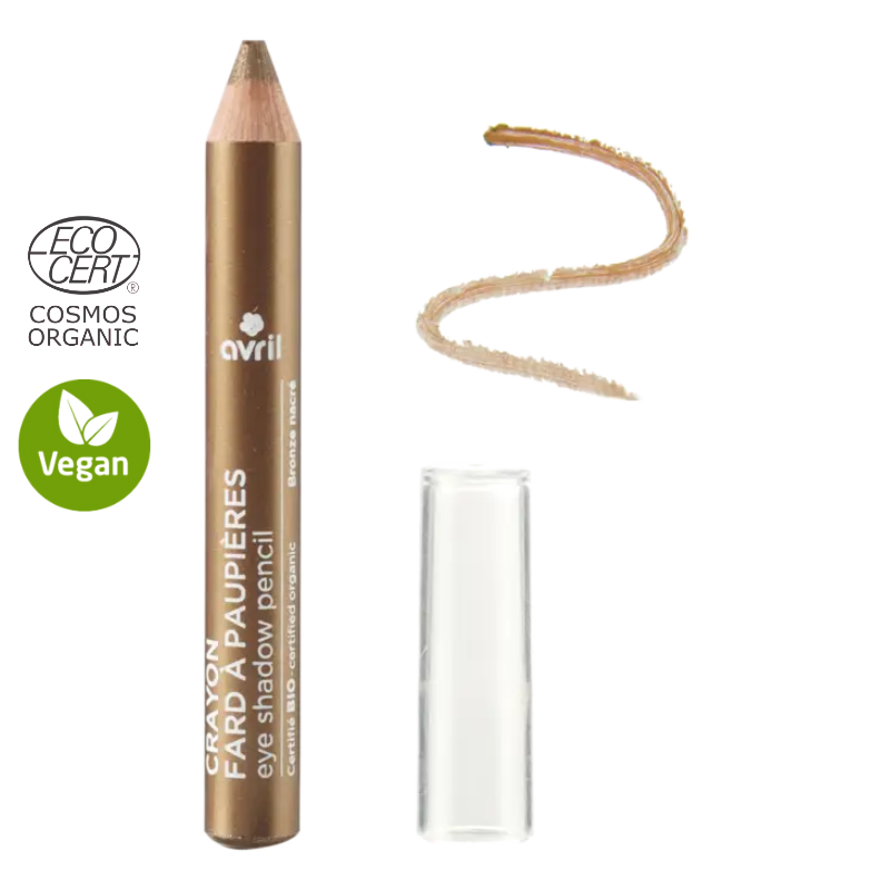 Crayon fard à paupières Bronze Nacré certifié bio