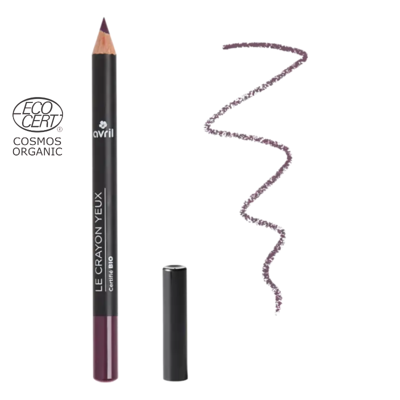 Crayon yeux Prune certifié Bio
