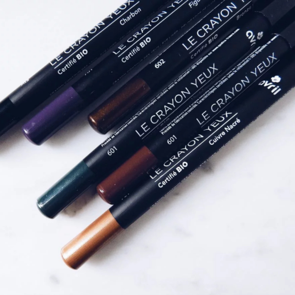 Crayons yeux Avril certifiés Bio