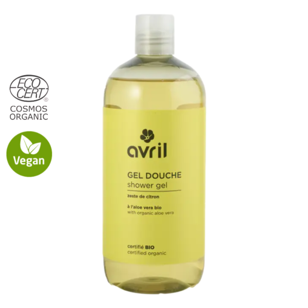 Gel douche Zeste de citron certifié Bio