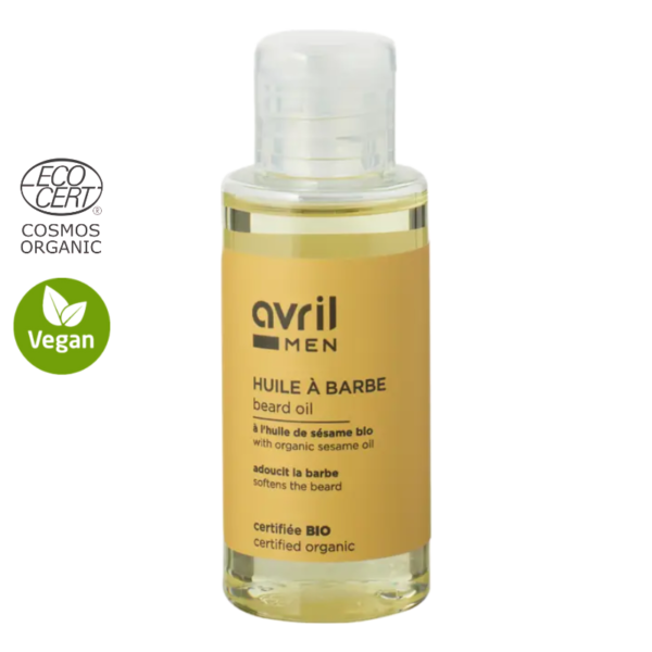 Huile à barbe certifiée Bio