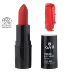 Rouge à lèvres Hollywood certifié Bio