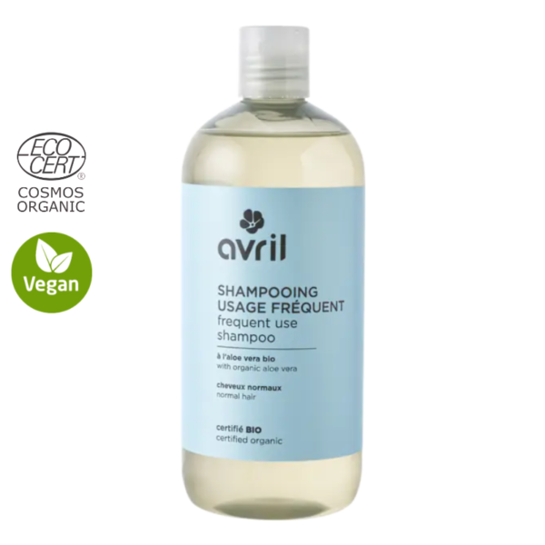 Shampoing usage fréquent certifié Bio